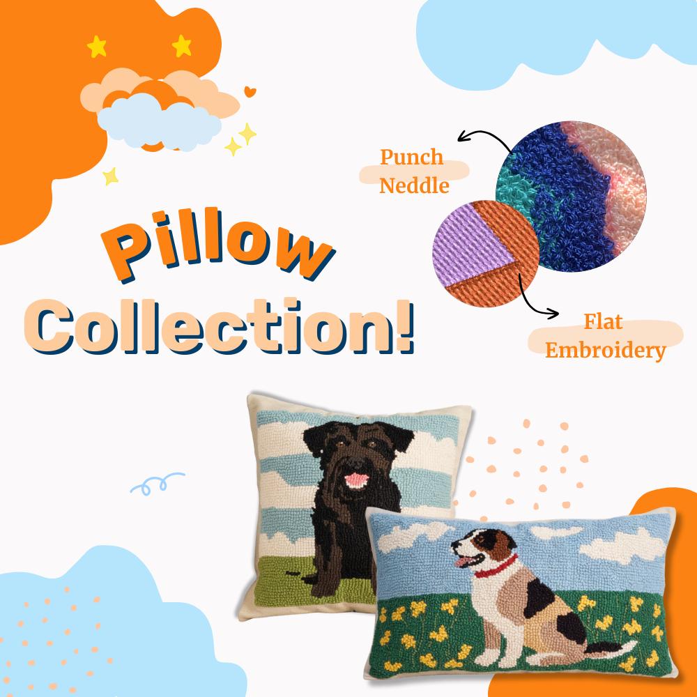 Punch Needle Pillow